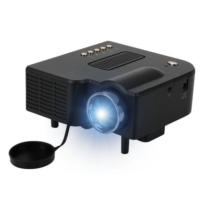 

UC28 + Mini HD мультимедийный светодиодный проектор для домашнего кинотеатра AV VGA SD USB HDMI