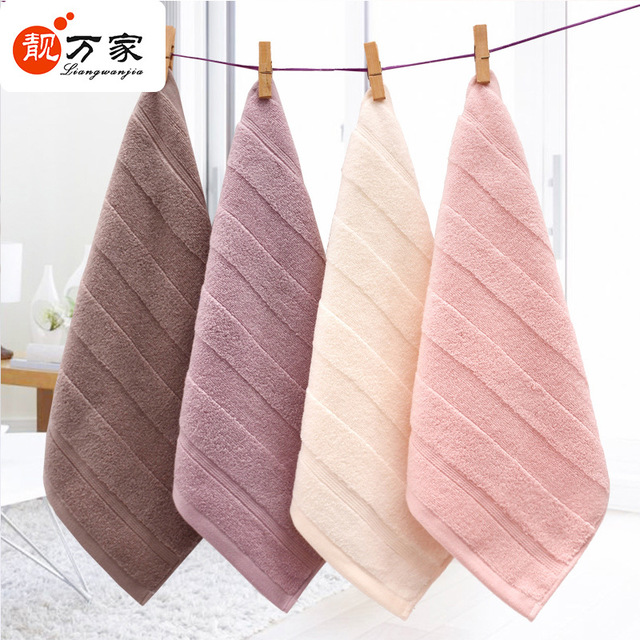 

Square Towel Cotton High And Low Hair Break Plain Color 35*35 Towel Towel Wash Small Towel Gift