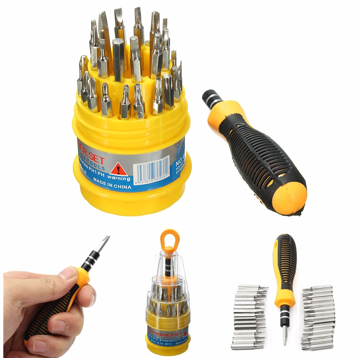 31 in 1 Screwdriver Set Mechanic Repair Tool Kit for PDA Cell Phone Watch PSP