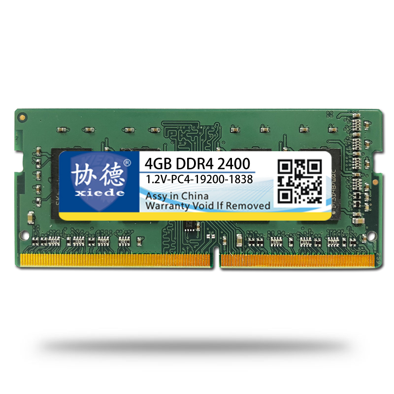

XIEDE X060 notebook DDR4 4GB 2400Hz computer memory fully compatible