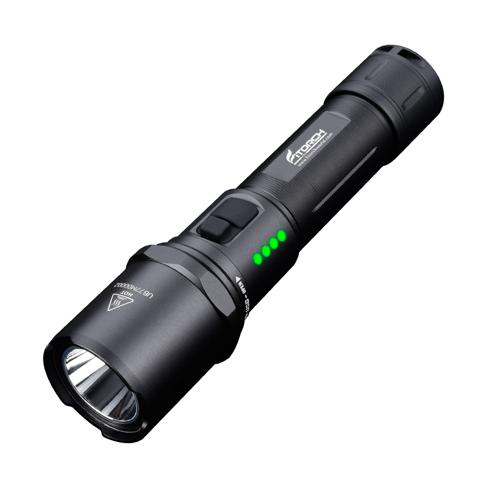 

Fitorch MR15 XP-L HD 1200LM 5Modes Dual Switch USB Rechargeable Power Indicator LED Flashlight