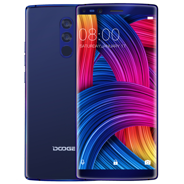 

DOOGEE MIX 2 5.99 Inch Face Unlock 6GB RAM 64GB ROM Helio P25 Octa-Core 4G 4060mAh Smartphone