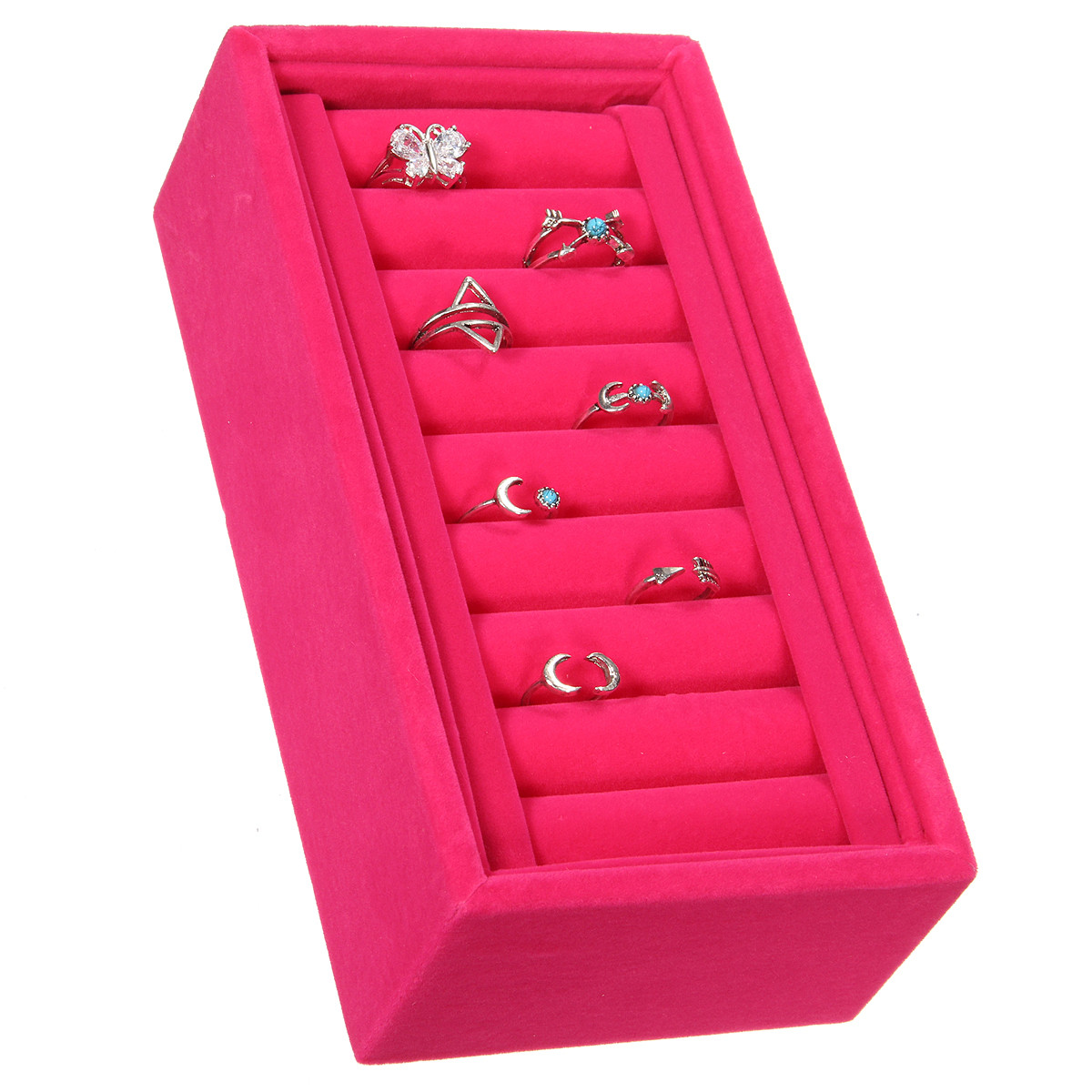 

Серьги-кольца браслет ювелирных изделий ящик для хранения держатель стойки дисплея
