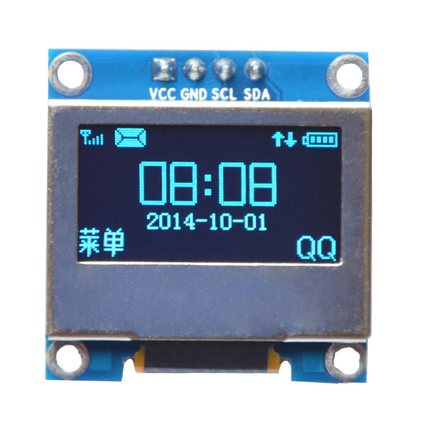 

0.96 Inch 4Pin Blue IIC I2C OLED Display With Screen Protection Cover Module Geekcreit for Arduino - products that work