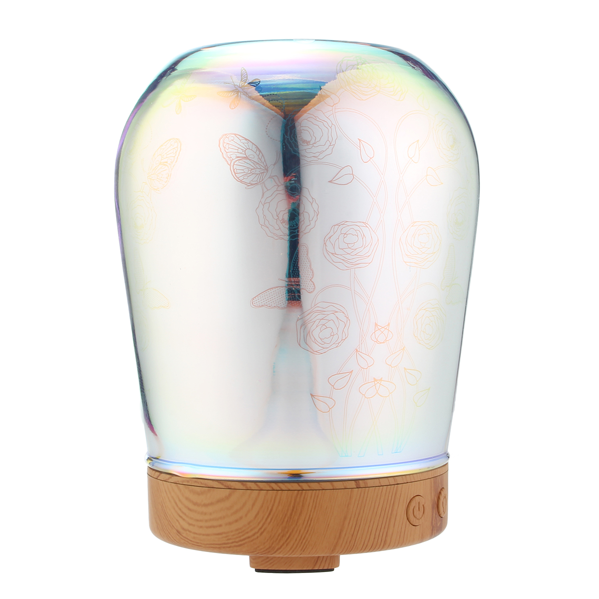 

100-240V 3D Effect LED Light Essential Aroma Oil Diffuser Ultrasonic Humidifier Aromatherapy