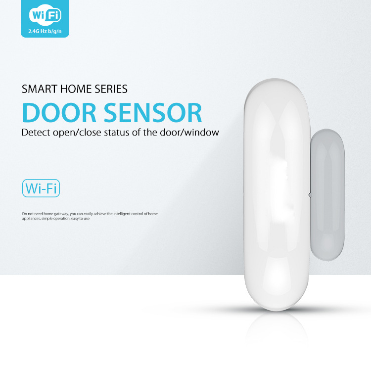 Bakeey Smart Independent WIFI Wireless Door & Window Sensor Trigger Smart Home Security Alarm System Accessories Work With Tuya Smart Life Amazon Alexa Google Assistant IFTTT 6