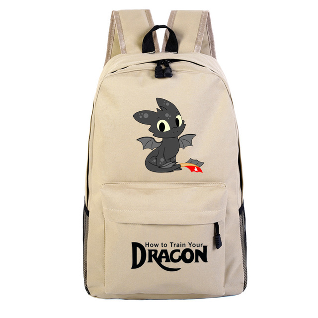 

Dragon Shoulder Bag Backpack Male And Female Students Bag For