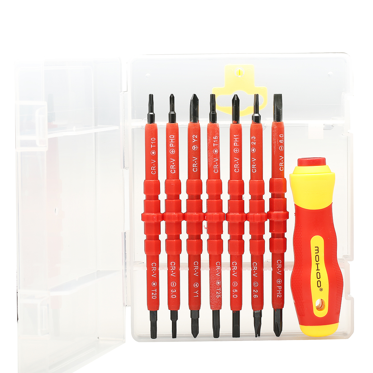 

MOHOO 7pcs Electronic Insulated Hand Screwdriver Tools Accessory Set