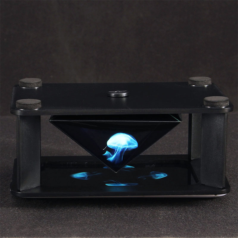 

Mokiki 360 Degree Virtual 3D Holographic Mobile Phone Box Surrounded