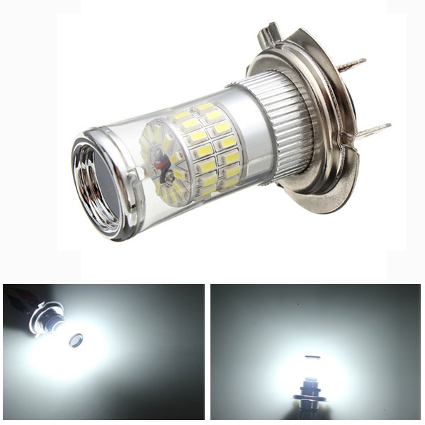 

H7 3014 48SMD LED Car White Fog Light Bulb Headlight DRL 600LM 4.8W