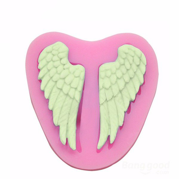 

Angel Wings Silicone Fondant Mold Chocolate Polymer Clay Mould