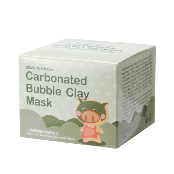 Bubble Clay Mask Mud Blackhead Remove Acid Pore Cleansing