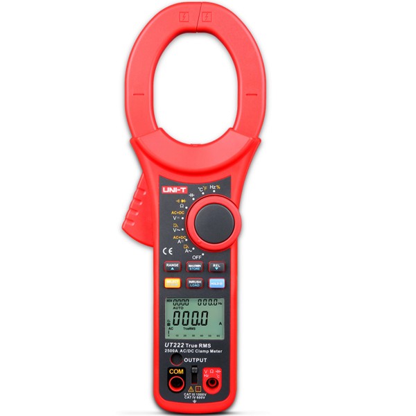 

UNI-T UT222 Digital Clamp Meter Multimeter with AC/DC Current Voltage Resistance Capacitance Frequency Test