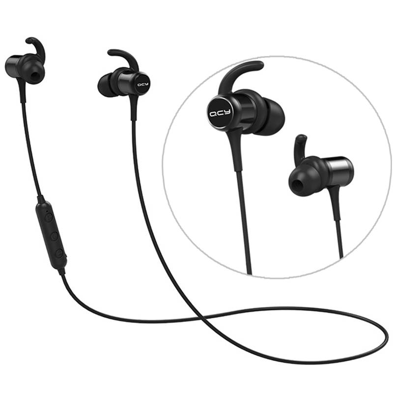 

QCY M1C Wireless bluetooth 5.0 Earphone Magnet Adsorption Sport Stereo Earbuds Headphone with Mic from Eco-System