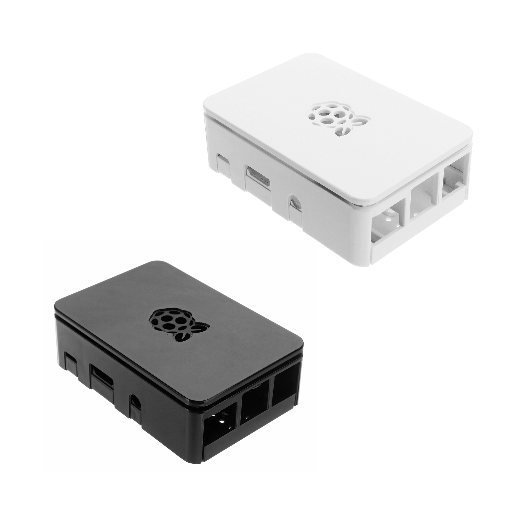 

Black/White Raspberry Pi Case VS4+ ABS Enclosure Box For Raspberry Pi 3 Model B+