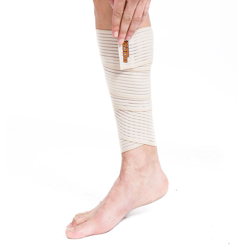 

BOER 1PC Sports Leg Support Adjustable Breathable Prevent Sprains Leg Guard Outdoor Leg Bandage Fitness Protective Gear