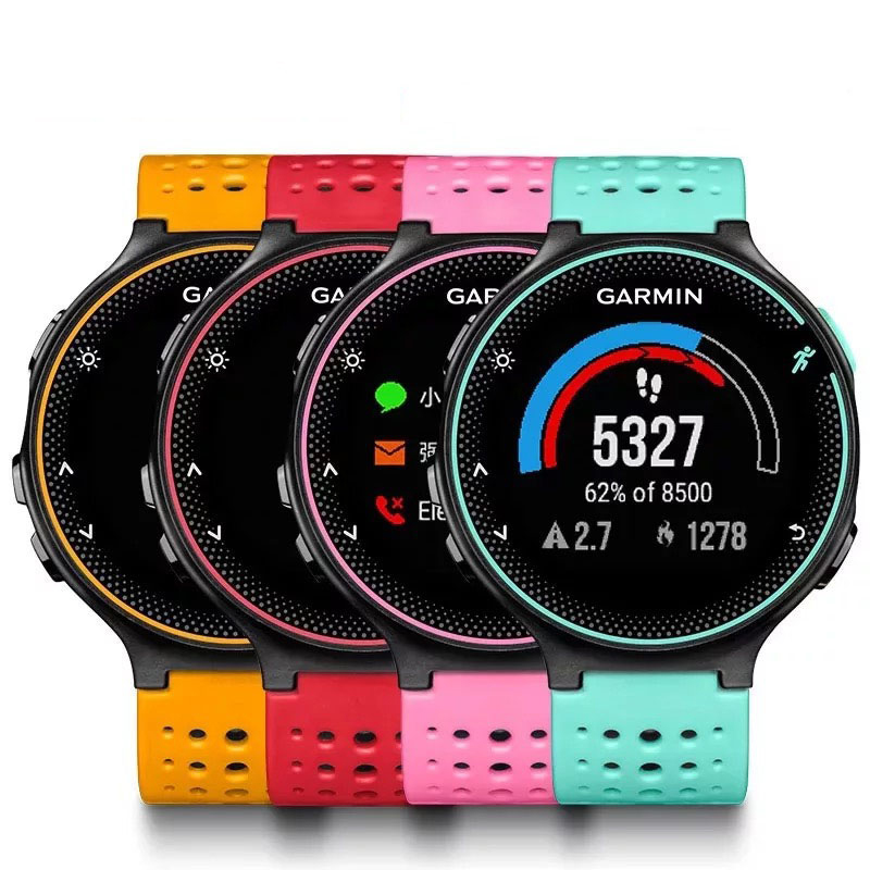 

Garmin Forerunner235 Смарт GPS + ГЛОНАСС Часы Multi-Спорт 5 ATM Наручные часы Фотоэлектричества Heart Rate Sensor для запуска слежения