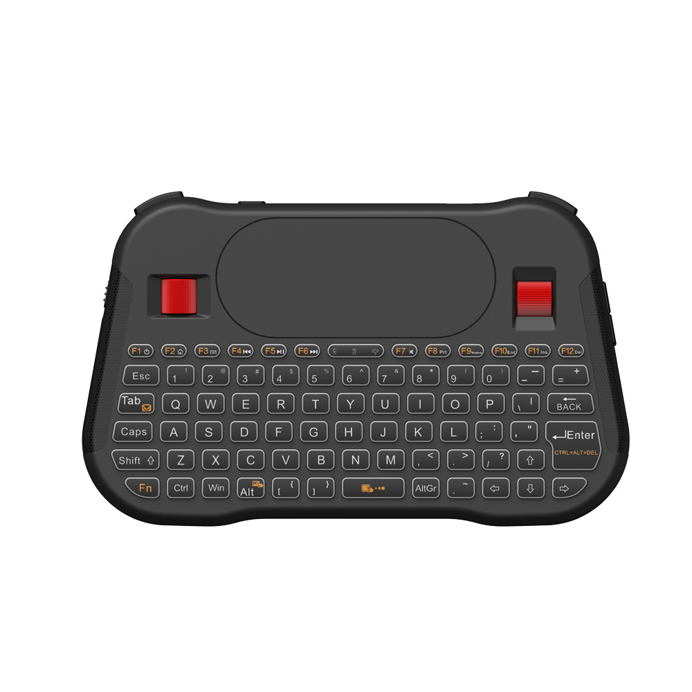 

T18 Plus English 2.4GHz Wireless Keyboard Air Mouse Touchpad Handheld Backlight Controller for TV BOX Mini PC Computer