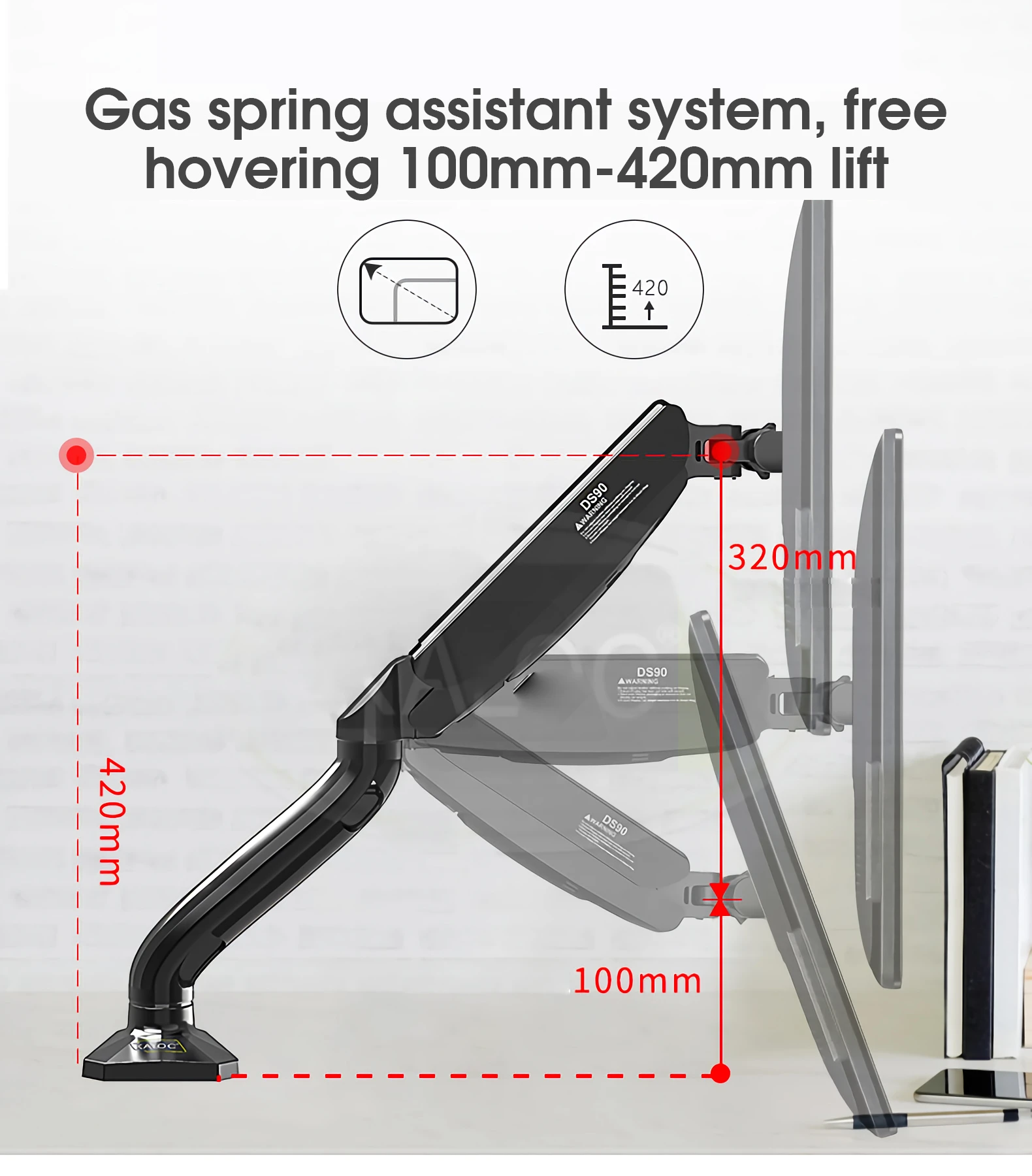 Gas spring assistant