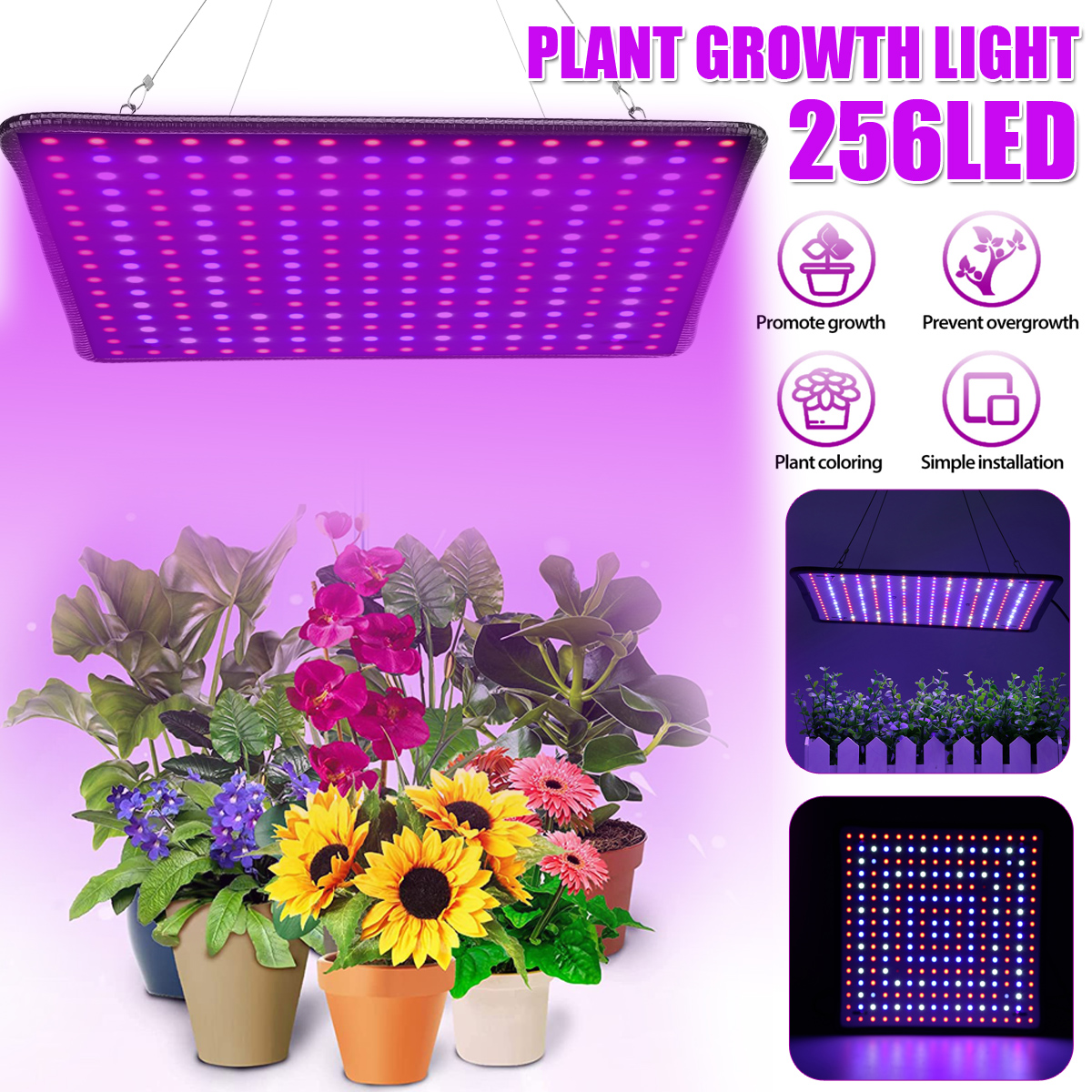 Find 5000W LED Full Spectrum Plant UV Grow Light Veg Growing Lamp Indoor Hydroponic for Sale on Gipsybee.com with cryptocurrencies