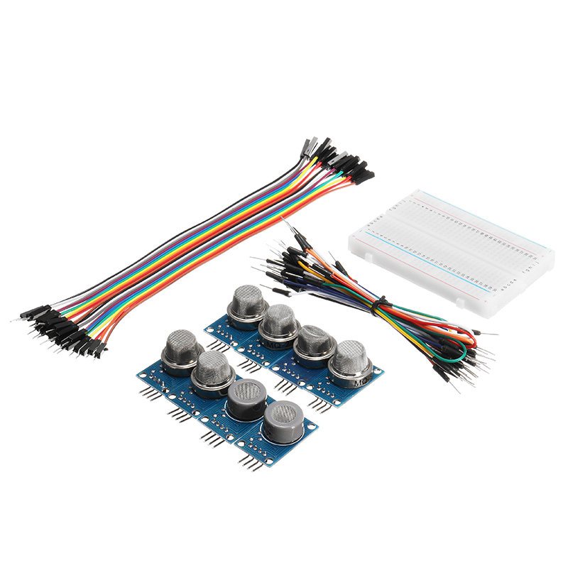 

9Pcs MQ Gas Sensor Module With Breadboard Jumper Wire ForWith Carton Box Package