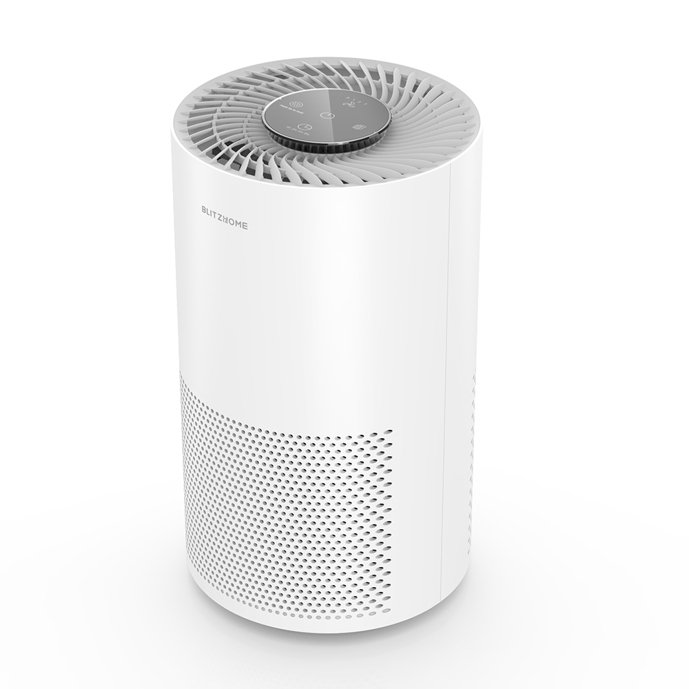 Find BlitzHome BH AP1C Smart Air Purifier Three Wind Speeds 220mÂ³/h CADR Removes Allergies Smoke Dust Mold Pollen Pet Dander for Sale on Gipsybee.com with cryptocurrencies