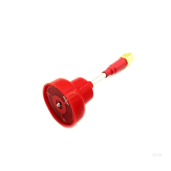 

HGLRC Pagoda 5.8G 5dBi RHCP Omni Directional FPV Antenna SMA/RP-SMA Male Black/Red for RC Drone