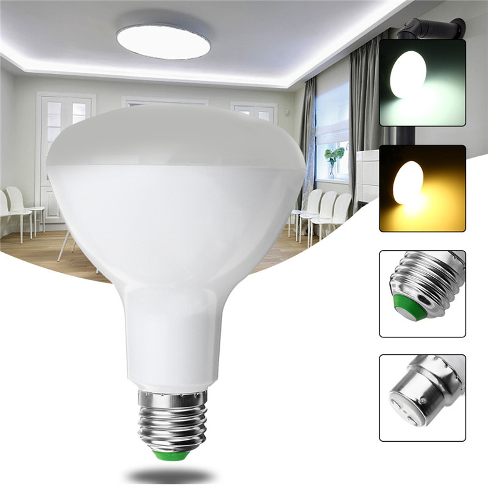 

E27 B22 10W 5730 SMD Pure White Warm White Light Control LED Bulb Household Lamp AC85-265V