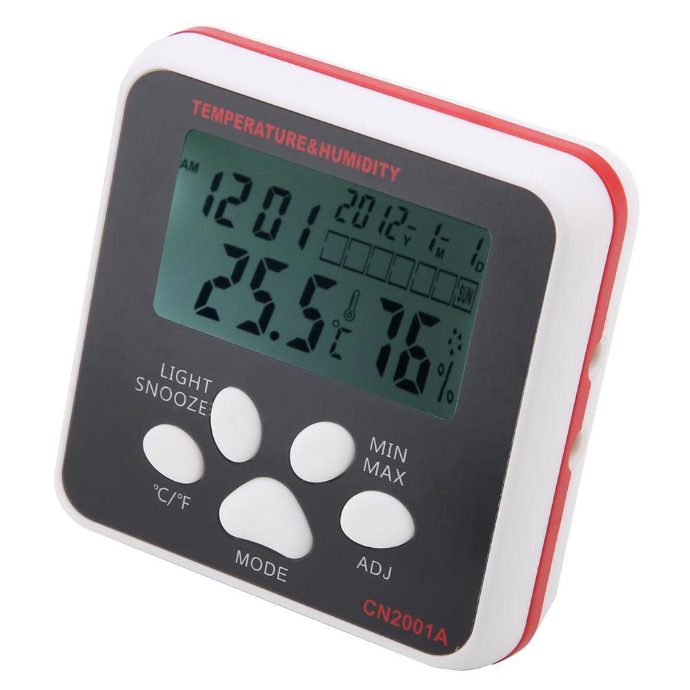 

CN2001A LCD Дисплей Цифровой Термометр измеритель влажности -50-70 градусов Термометр