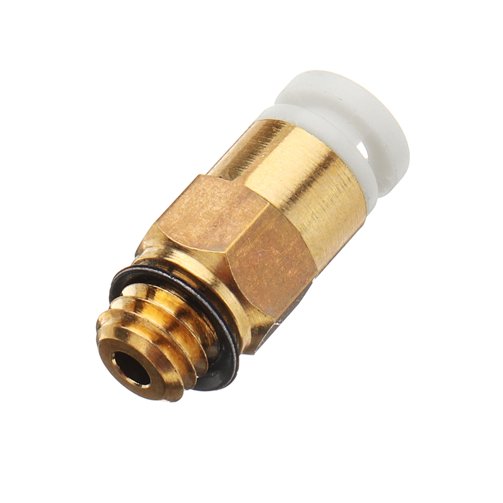 

3pcs Creality 3D® M6 Thread Nozzle Brass Pneumatic Connector Quick Joint For 3D Printer Remote Extruder
