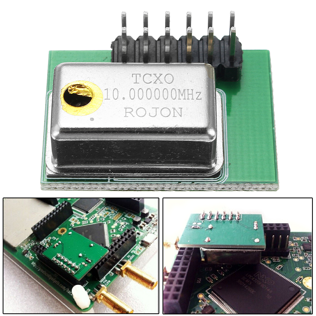 

External TCXO Clock Module PPM 0.1 For HackRF One GPS Experiment GSM/WCDMA/LTE