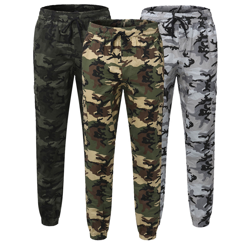 

Men's Camouflage Pants Jogging Sports Fighting Fitness Hunting Outdoor Trousers