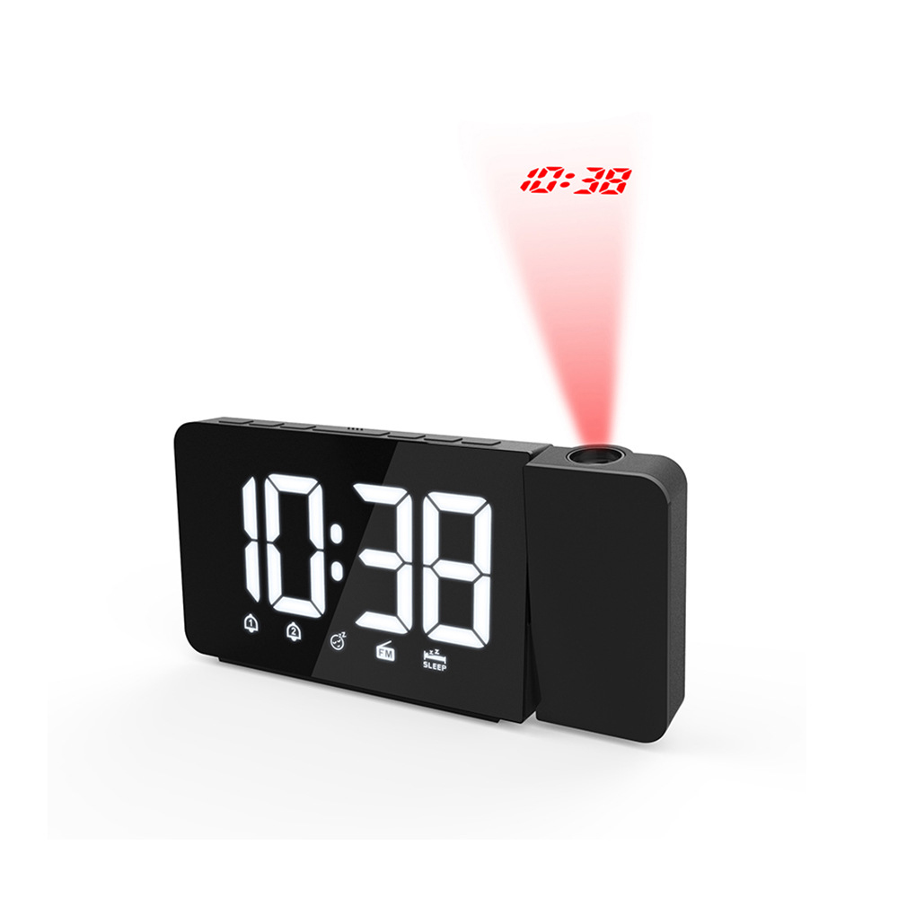 

Цифровая сигнализация TS-3211 LED Часы FM Радио Проекция Часы Электронный рабочий стол с повтором Часы Радио Reveil Проектор Часы