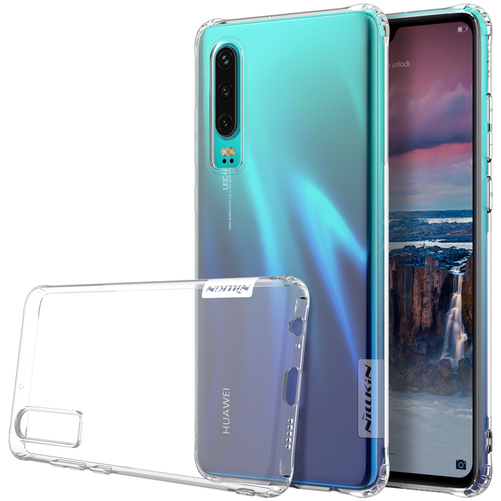 

NILLKIN Transparent Shockproof Soft TPU Back Cover Protective Case for Huawei P30