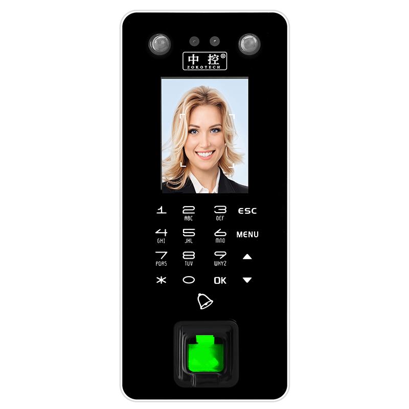 

ZOKO ZK-FA50 HD Dual Cameras Fingerprint Face Access Control System 2.8 Inches Screen TFT Password Fingerprint Face Recognition Attendance Machine