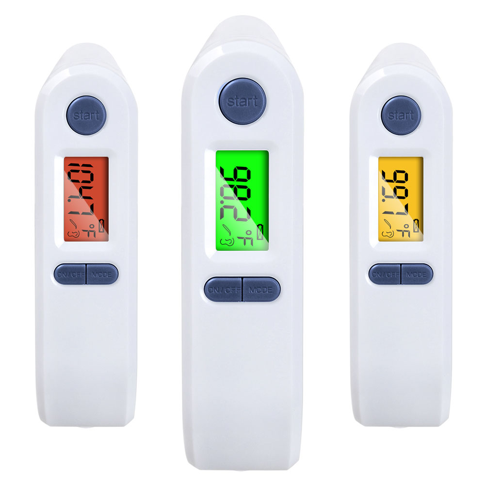 

Loskii TF-800 Portable Digital Infrared Non-contact Thermometer Forehead Ear Infant Baby Thermometer Electronic Body Object Thermometer for Baby Kids Adults Elders