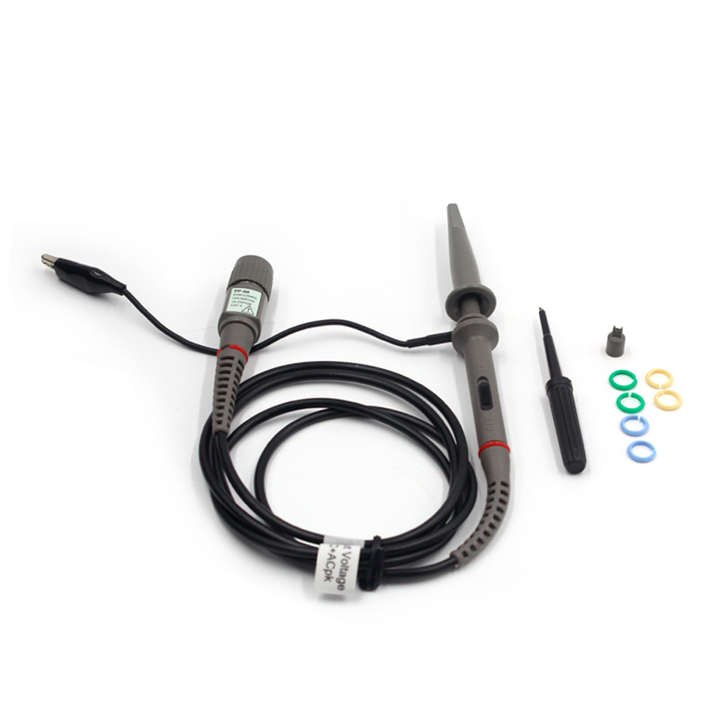 Hantek PP-200 x1 x10 200MHz Digital Oscilloscope Clip Probe Kit Test Leads Tool 