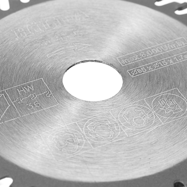 HILDA 10mm/15mm 36 Teeth TCT Alloy Circular Saw Blade 85x1.7mm Cutting Disc for Wood Plastic
