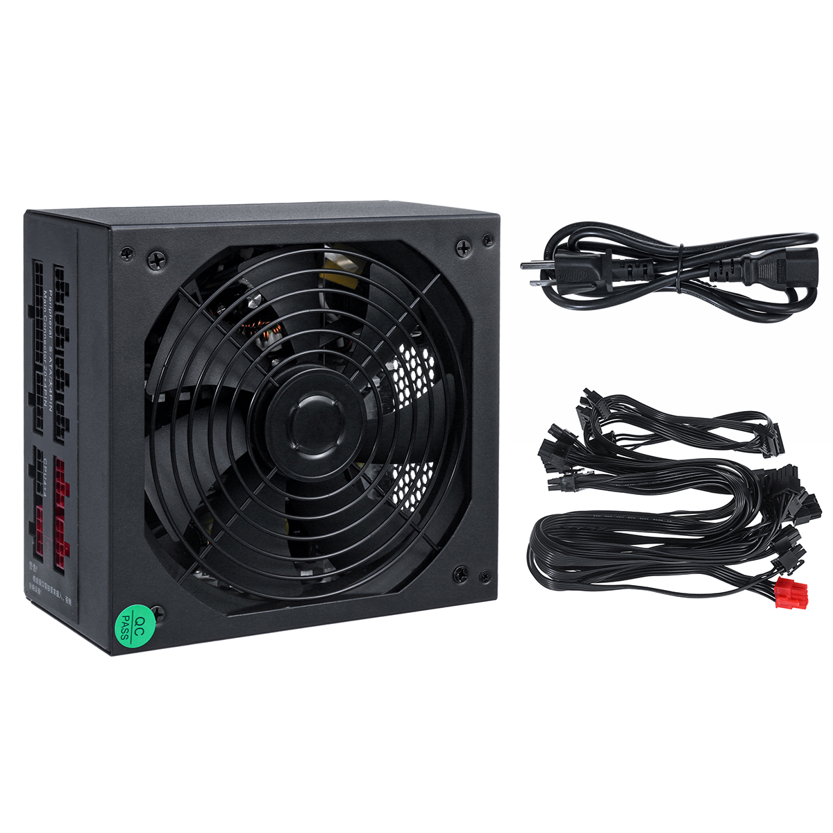 Find 750W Full Module Power Supply 110 230V 14cm Fan 24 Pin PCI SATA 12V EU/US/AU Plug Computer Power Supply for Sale on Gipsybee.com with cryptocurrencies