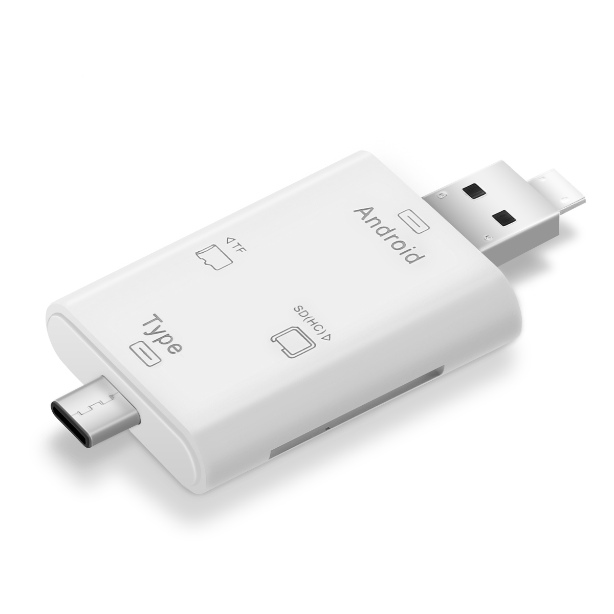 

3 в 1 многофункциональном устройстве чтения карт памяти Тип-c USB-порт USB Mirco с OTG TF SD для Mac Android Телефон