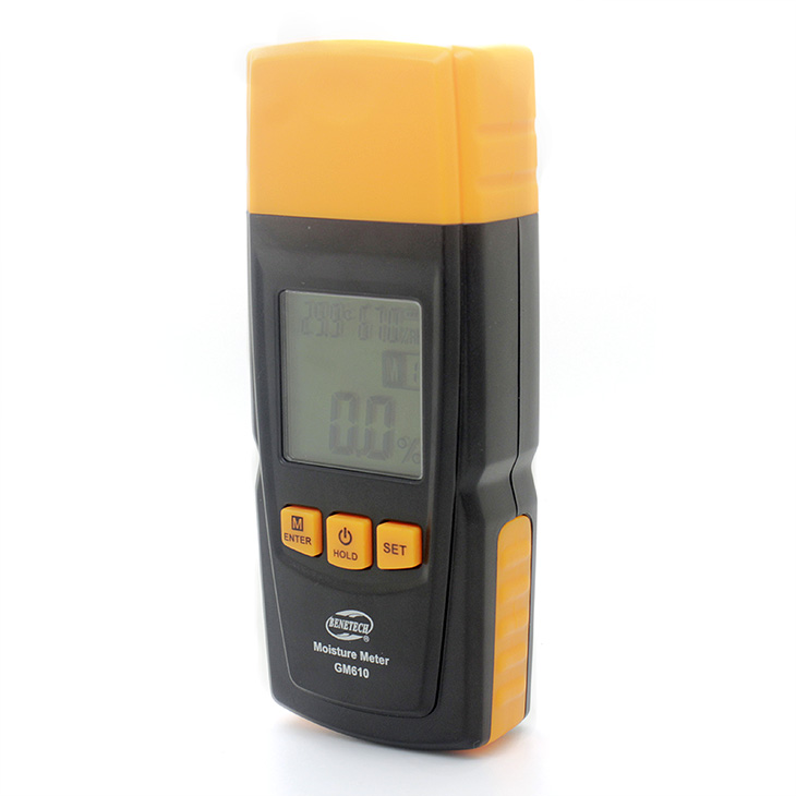 

GM610 Digital LCD Display Wood Moisture Meter Gauge Humidity Tester Timber Damp Detector Hygrometer