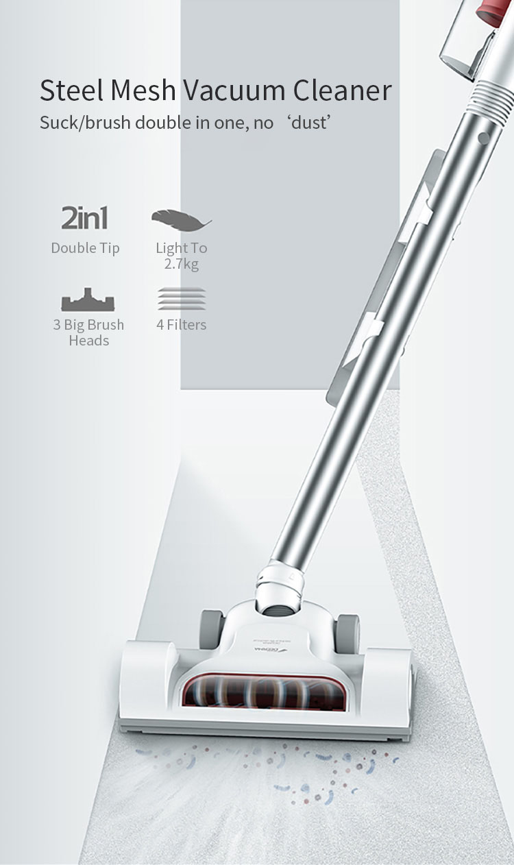Deerma DX600S Small Household Upright Cleaner Handheld Vacuum Cleaner 7