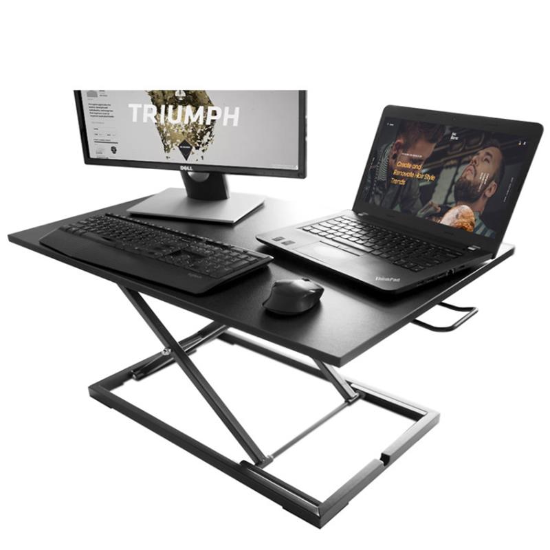 

Alighttone MD02 Modern Simple Adjustable Height Desk Sit Stand Dual-use Desk Foldable Office Desk Riser Notebook Laptop Stand Notebook Monitor Holder