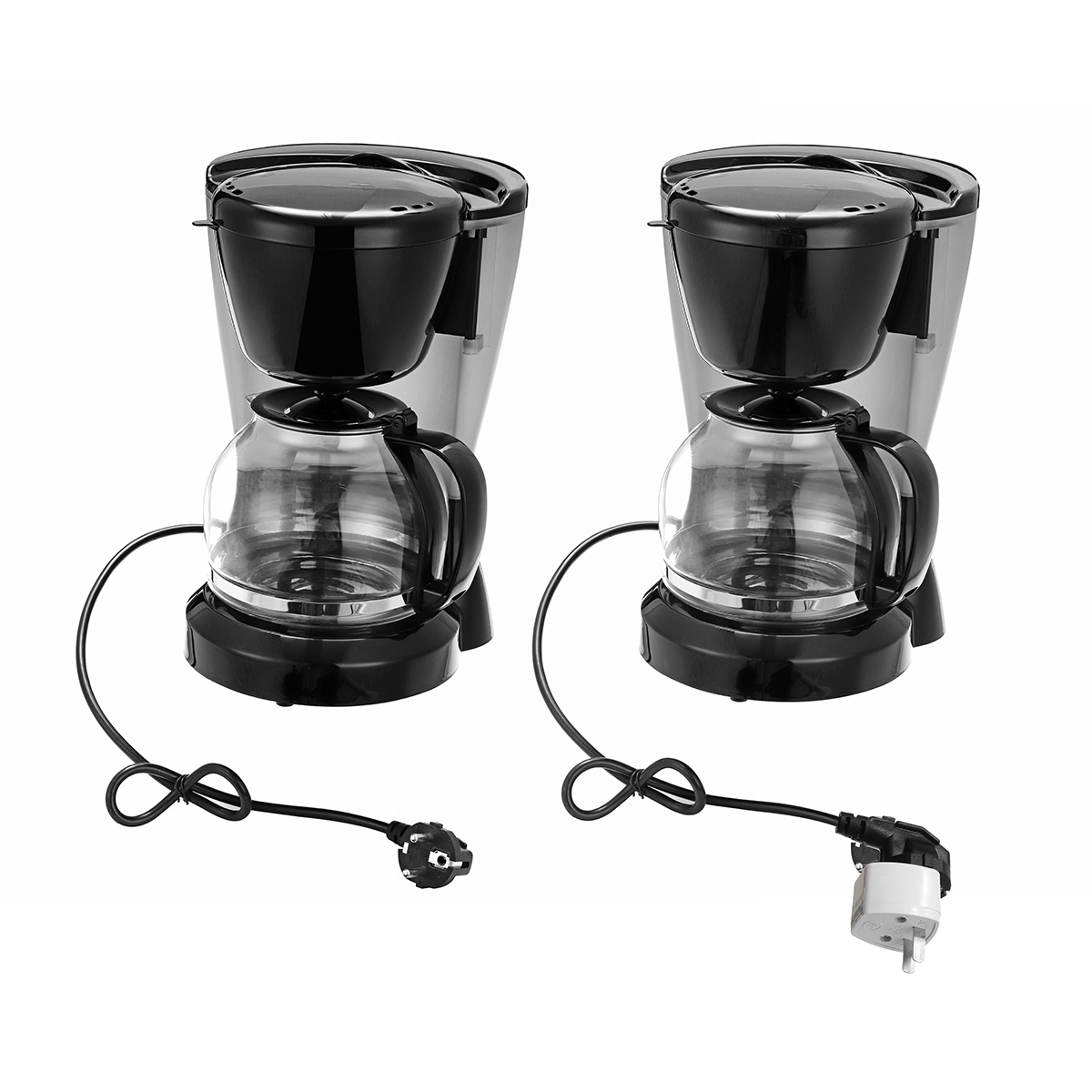 1.2L Electric Drip Coffee Tea Espresso Maker Automatic Filter Machine 10-12 Cups Coffee Machine 79