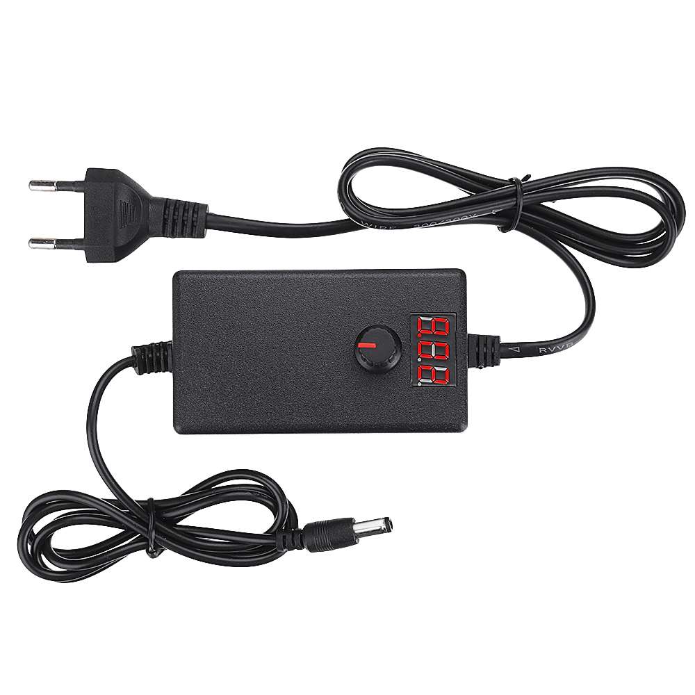 

9-24V 1A Adjustable Adapter Speed Voltage Regulated Dimming Display Power Supply Adapter