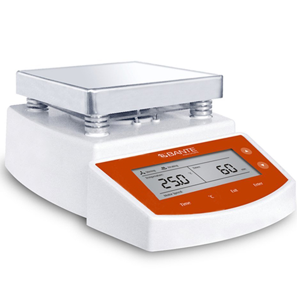 

MS400 Digital Hot Plate Magnetic Stirrer 2L Capacity 400℃ Adjustable Heating Temperature and Selectable Stirring Time