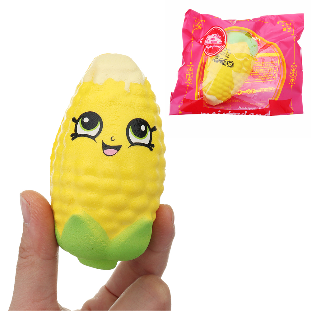 

Corn Squishy 8CM медленно растет с подарком коллекции упаковки Soft Toy