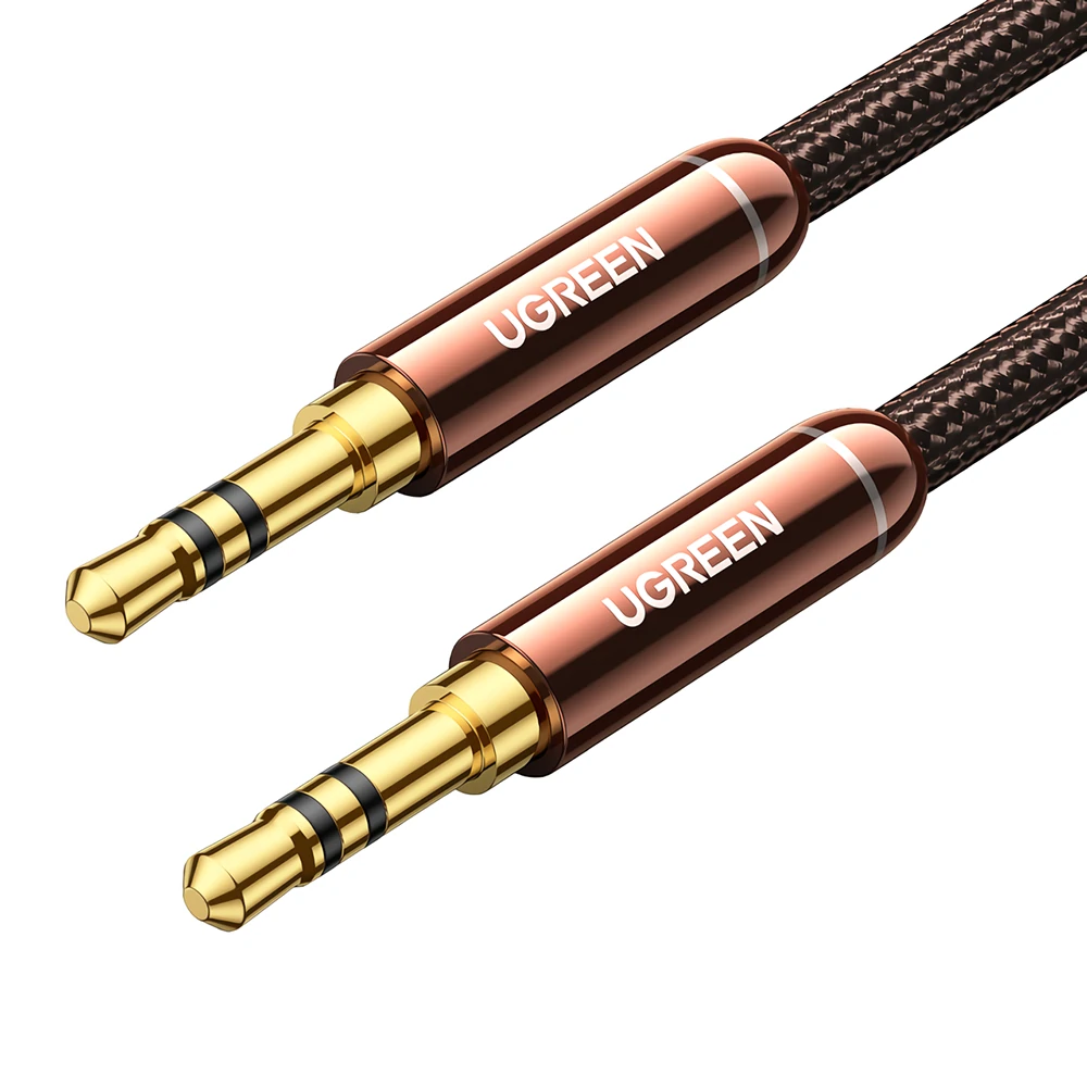 Find UGREEN 3 5mm Male to Male Audio Cable 1 5m Single Crystal Copper AUX Audio Cable Cord Silver Plating Connector for Sale on Gipsybee.com