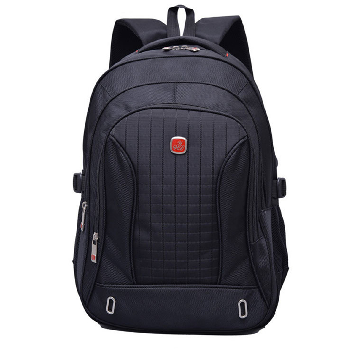 

23L Men Waterproof Nylon Backpack Rucksack 15inch Laptop Satchel School Sports Travel Shoulder Bag