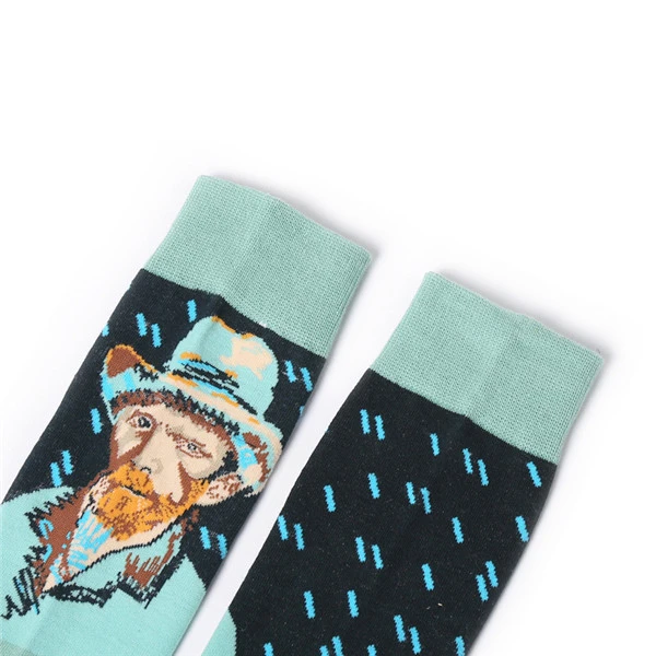 Mens Funny Cotton Breathable Non-Slip Slipper Socks
